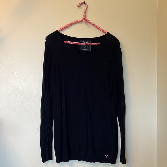 Navy American Eagle long sleeve - Picture 1 of 2